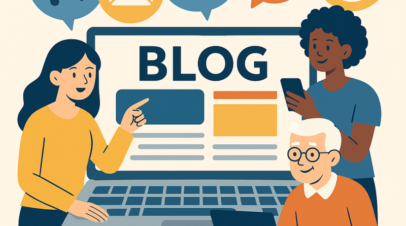 Blog discussion ouverte entre internautes.